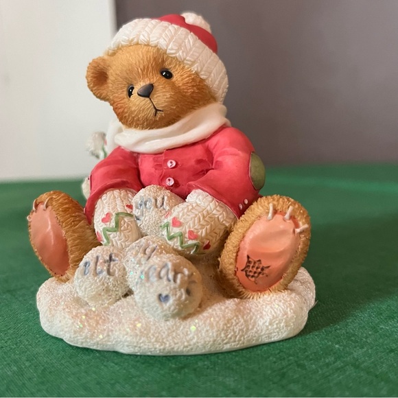 Cherished Teddies “Ted” Snow Fun When You Are Around 1997 vintage ceramic bear - Picture 11 of 11